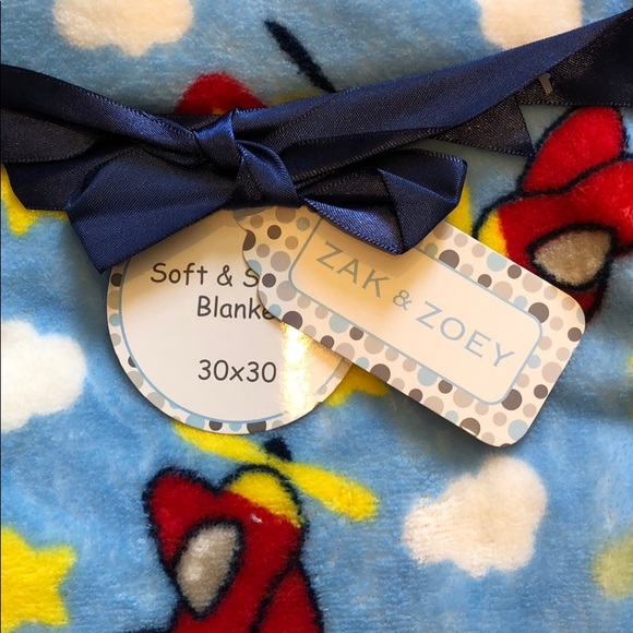 Zak & Zoey Bedding Zak Zoe Soft Cuddle Baby Blanket Nwt Poshmark